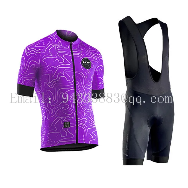 03 Northwave new style cycling set men bike jersey bib shorts roupa ciclismo summer sports bicycle equipment triathlon suit - Цвет: 03