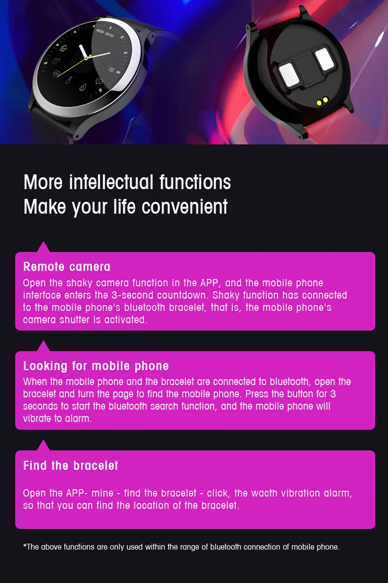 B65 Смарт-часы водонепроницаемые спортивные Smartband ЭКГ+ PPG кровяное давление монитор сердечного ритма мульти-спортивный режим фитнес-браслет