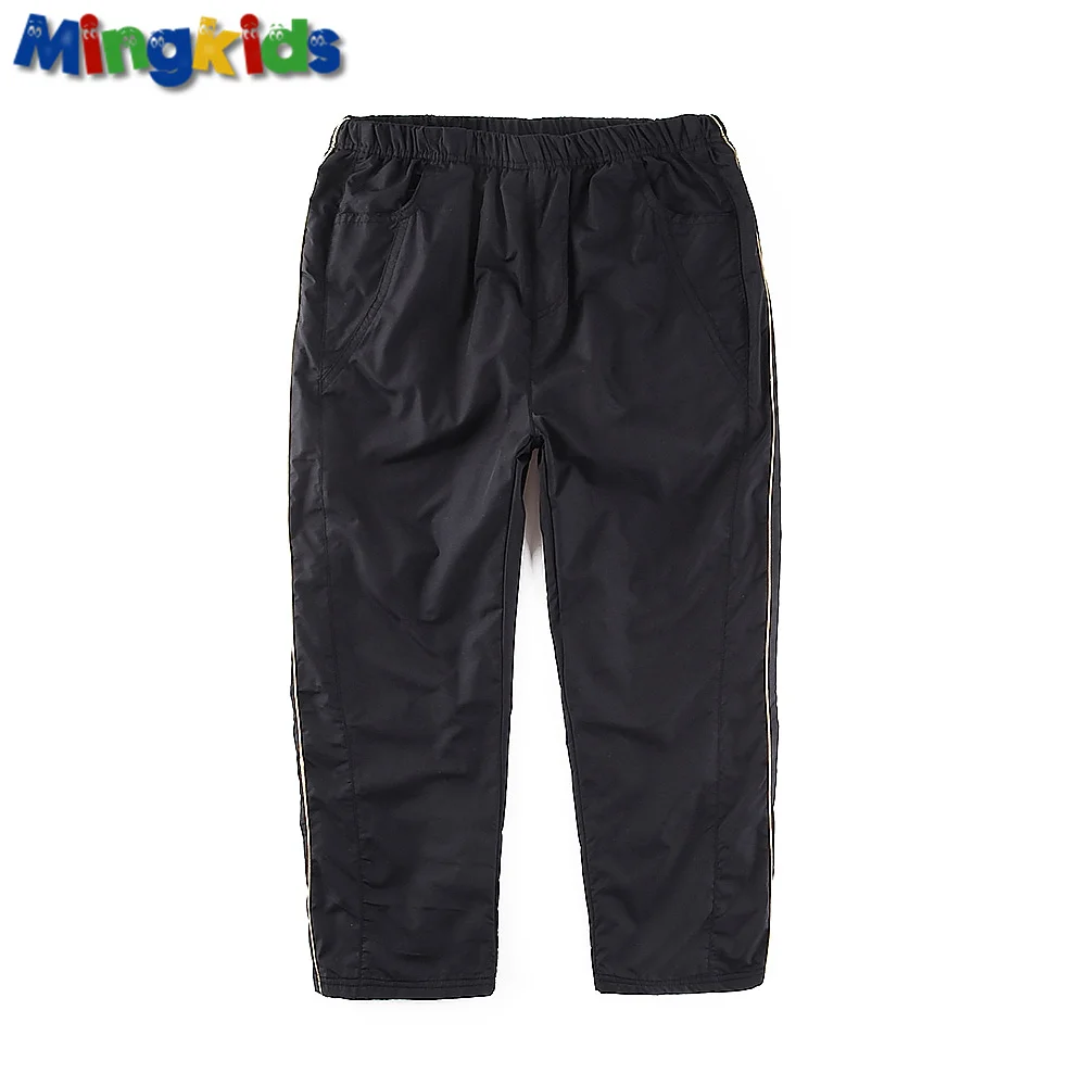 

School boy midseason autumn warm winter girl teenagers spring camping waterproof fleece inline pants rain