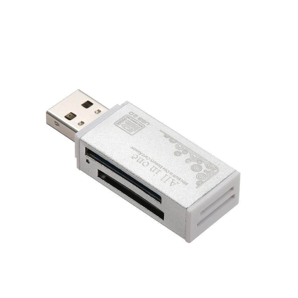 Устройство для чтения карт памяти USB 2 0 портативное устройство SD/TF/MS micro(M2) без