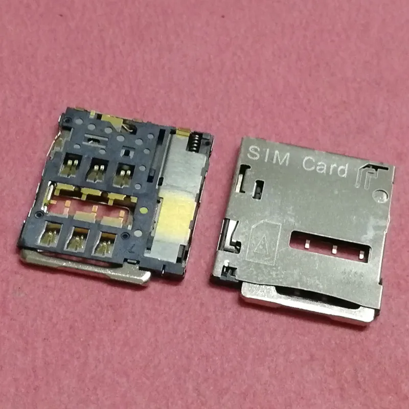 Разъем держателя лотка для считывателя sim карт asus Padfone X padfone S T00N PF500KL T00D jack Socket
