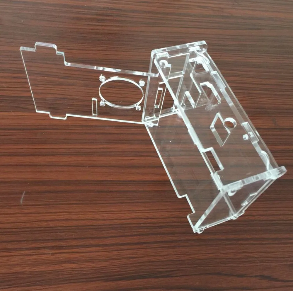 Прозрачный чехол для Raspberry Pi 2/3 поколения Модель B акриловый # bp1610007|case for|case for