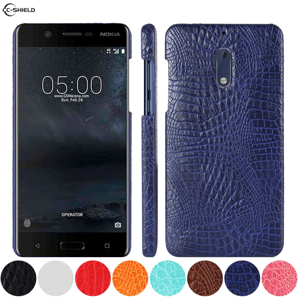 Кожаный чехол для Nokia 5 Global Dual TA 1024 1044 1053 жесткий телефона Nokia5 1053|Бамперы| |