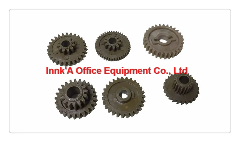 

High quality Fixing Cleaning Web Gears for Konica Minolta BH600 700 750 601 751 6pcs/set Gear