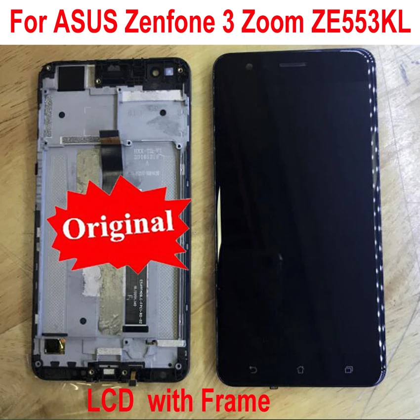 Оригинальный сенсорный ЖК дисплей дигитайзер сенсорной панели в сборе с рамкой