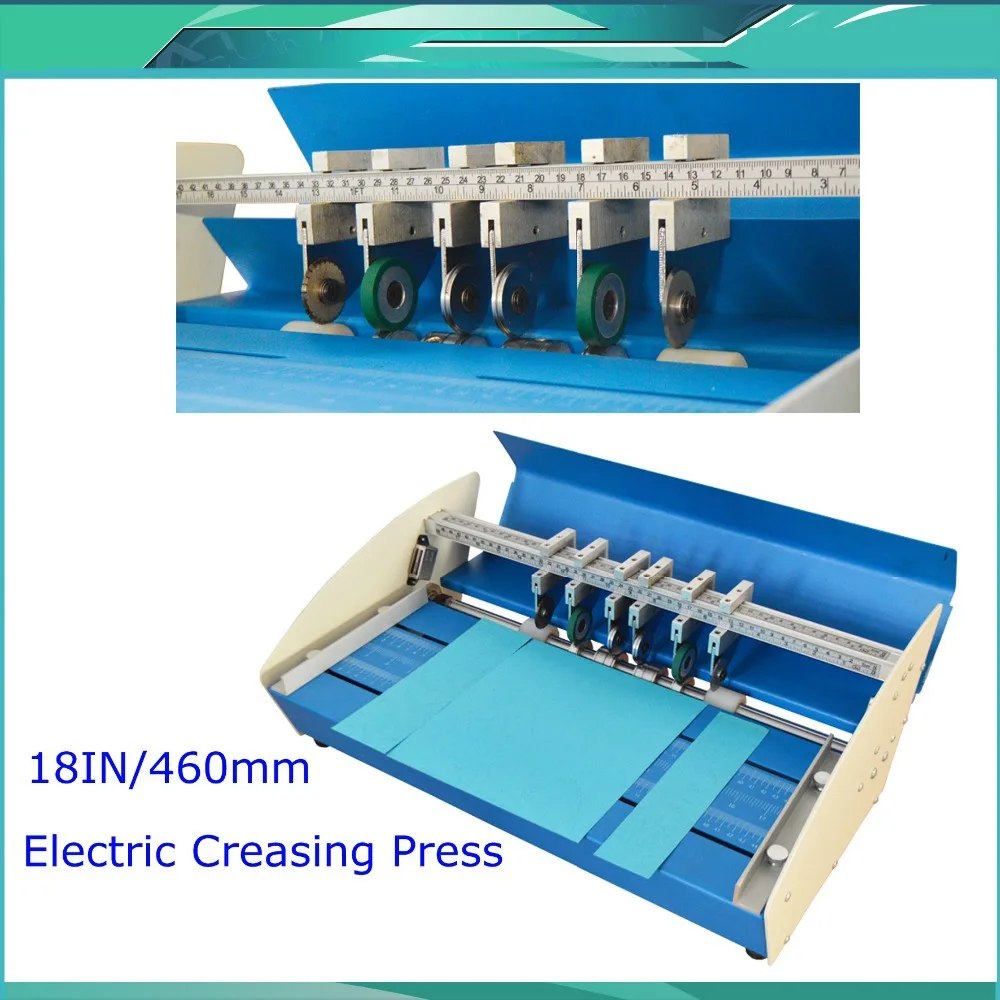 

18inch Electric Creaser Scorer Perforator combo Paper Creasing 110V/220V High Quality and Wholesale Price