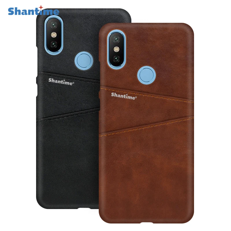 Роскошный винтажный кожаный чехол для Xiaomi Redmi Note 6 Pro телефона из искусственной