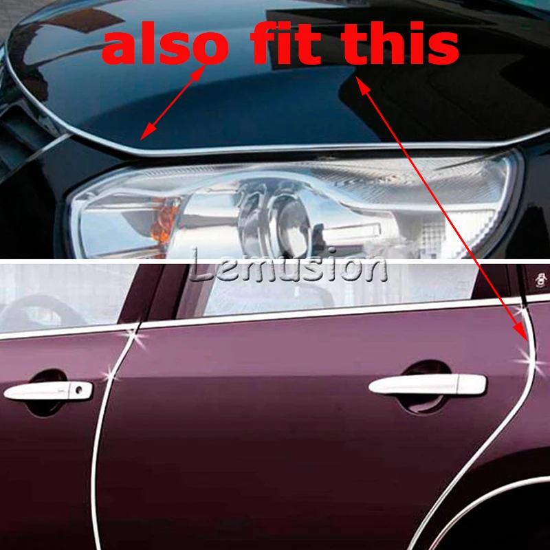 ZDPARTS 3 м для Kia Rio Ceed Hyundai Solaris Suzuki Grand Vitara Swift Alfa Romeo молдинги салона автомобиля