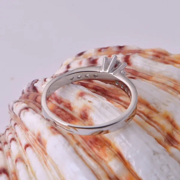 Uloveido модные Обручение серебро Цвет кольцо женские кольца, Бижутерия Bague En или Mariage рекламная продукция J048