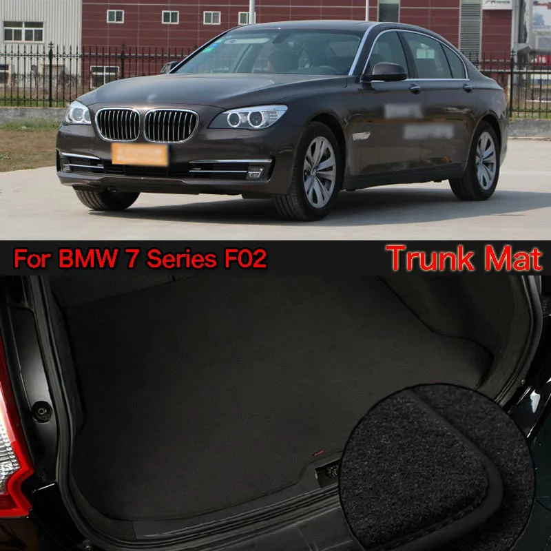 Нейлоновые тканевые моющиеся коврики для багажника автомобиля BMW 7 серии F02 2013-2015 |
