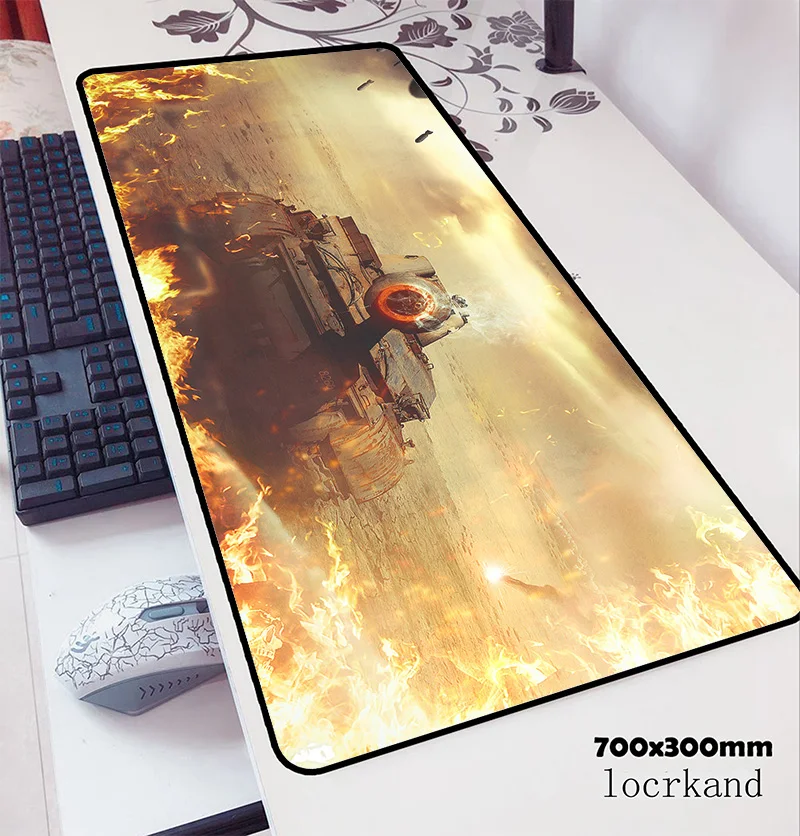 Коврик для мыши world of tanks 70x30 см игровой коврик в стиле аниме с массивным рисунком