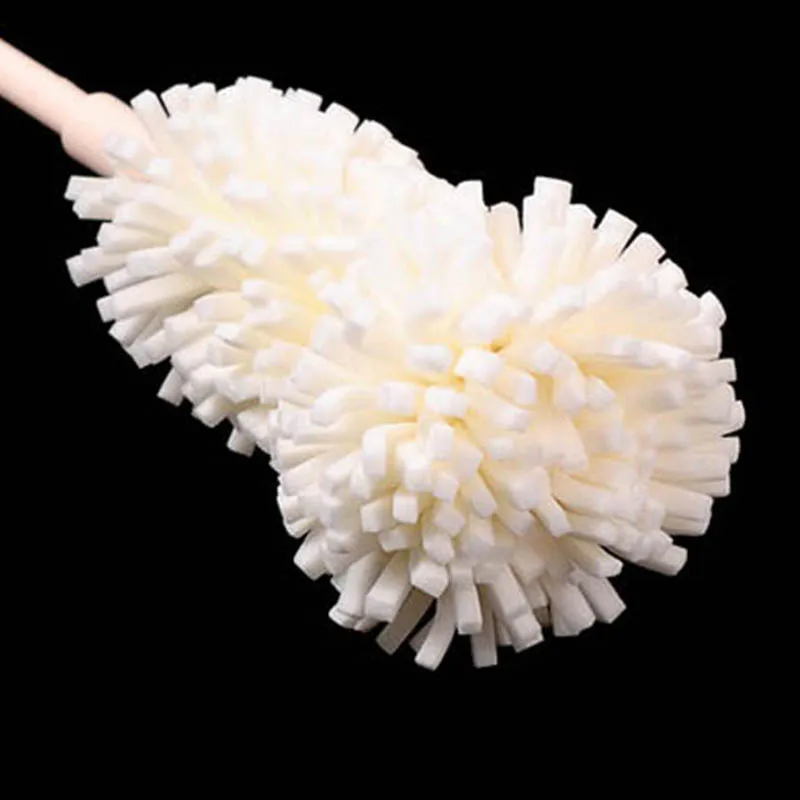 Длинная ручка PP губка бутылка стеклянная щетка для чистки чашек кухня