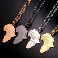 african jewelry fashion necklace with pendant for women men goldblack gunrose goldsilver color necklace p873