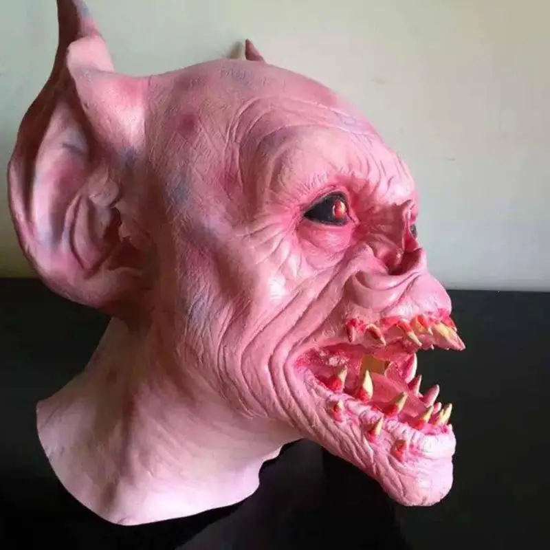 Scary Bats Halloween Mask Full Head Animal Devil Horror Party Costume Cosplay Headwear Monster Latex Fancy Dress #L35 | Дом и сад