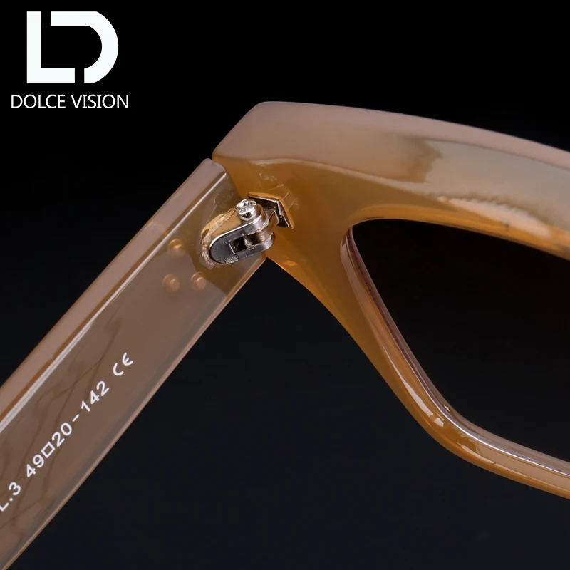 Мужские и женские солнцезащитные очки с квадратным градиентом леопардовым