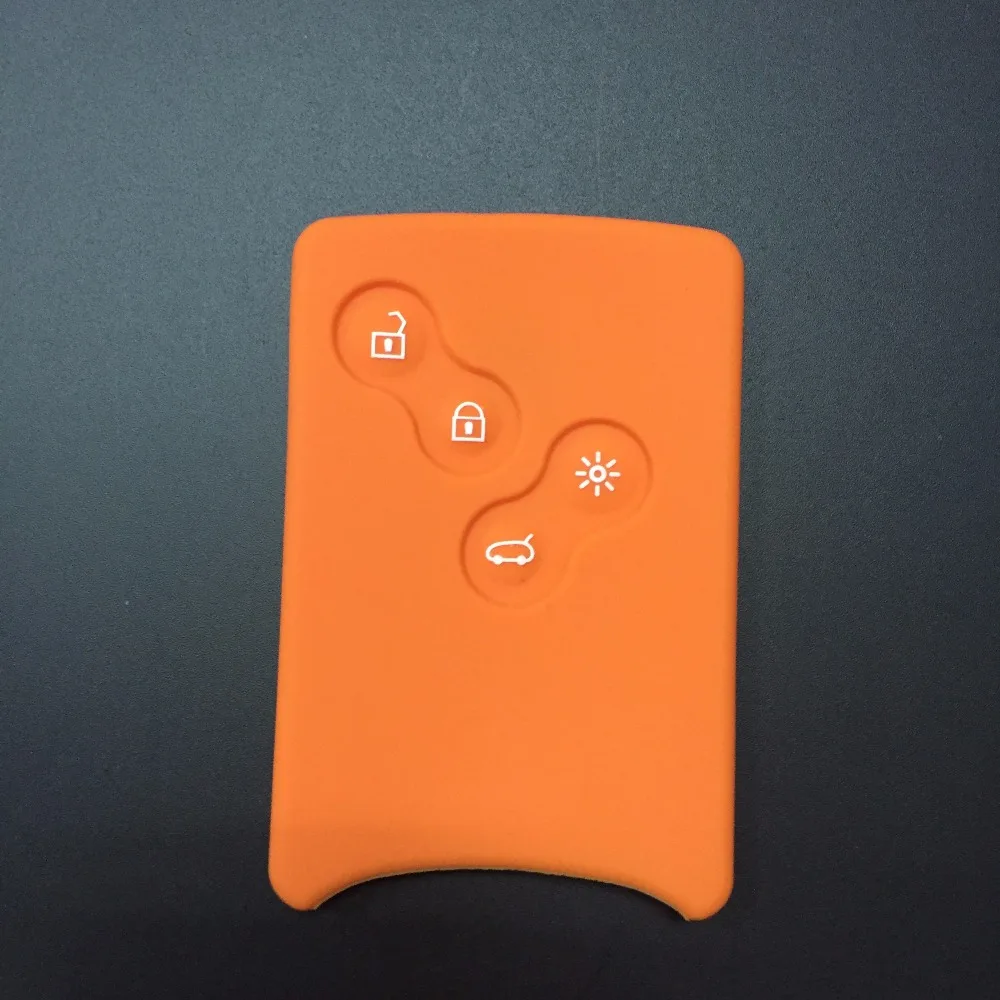 GPFORTYSIX силиконовый чехол для автомобильного ключа бумажник Renault Clio Scenic Megane Duster