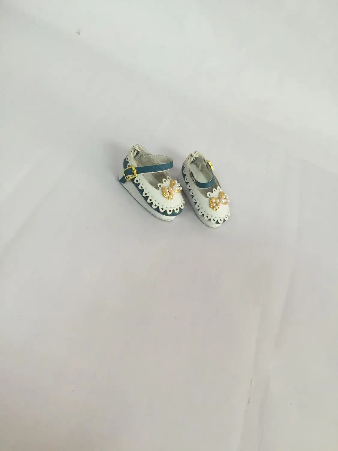 Blyth кукла обувь подходит для Блит, 1/6 кукла бантом - Цвет: blue