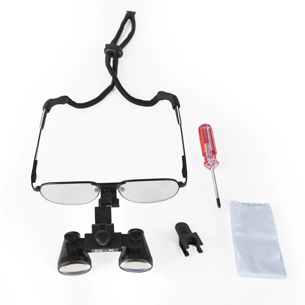 Dental Surgical Loupes Neurosurgical 3.5X Binocular free shipping-1set | Освещение