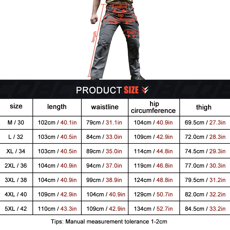 CQB Outdoor Sport Camping Tactical Military Men's Pants Training Trousers Wear-Resistant for Climbing | Спорт и развлечения