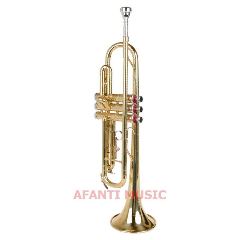 

Afanti Music Bb tone/Желтая латунь/Золотая Лаковая труба (ATP-135)