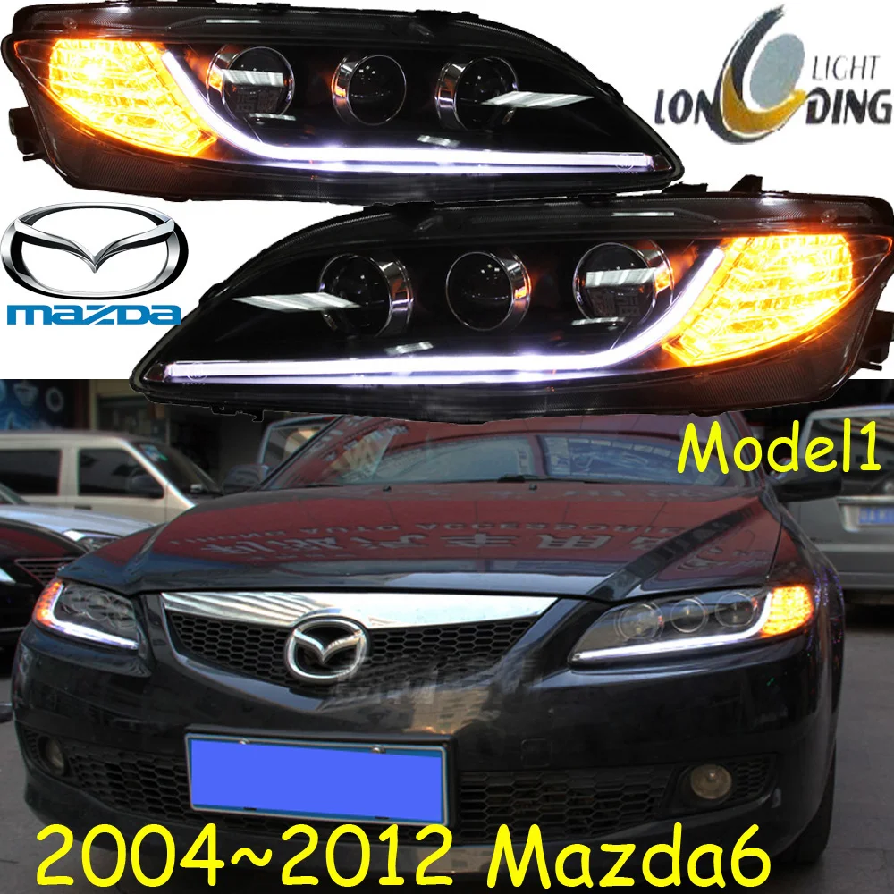 Автомобильные фары 2004 ~ Y автомобильные для Mazda 6 mazda6 головного света аксессуары