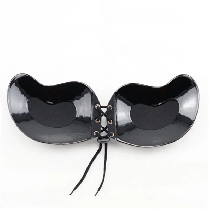 Новинка 2018 Женский силиконовый бюстгальтер Jlong с завязками спереди эффектом