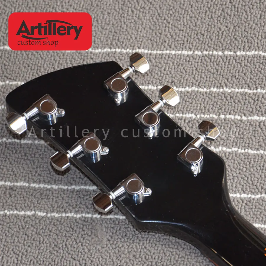 Завод заказной rickenback 325 330 gold pickguard модель 3 пикап Гитара 6 струн RK электрогитара