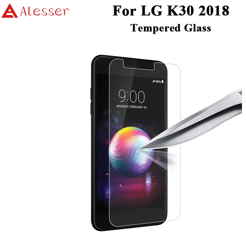 Алессер для LG K30 2018 закаленное стекло 5 3 ''защита экрана анти-осколочная
