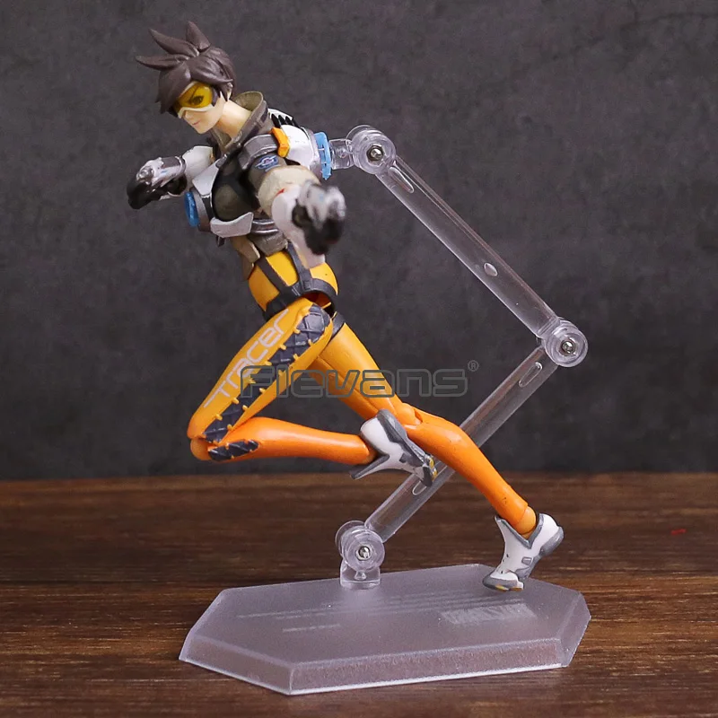Горячая игра Figma 352 персонаж Tracer ПВХ экшн-фигурка шарнирная подвижная игрушка Коллекционная Фигурка модель куклы