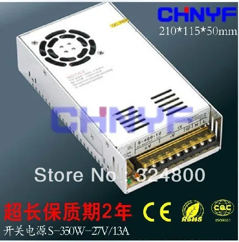 S 350 27 AC220V DC27V/13A 350W Светодиодный импульсный источник питания|supply source|supply side office