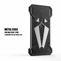 Роскошный Алюминиевый металлический чехол для Oneplus 7T мощный противоударный