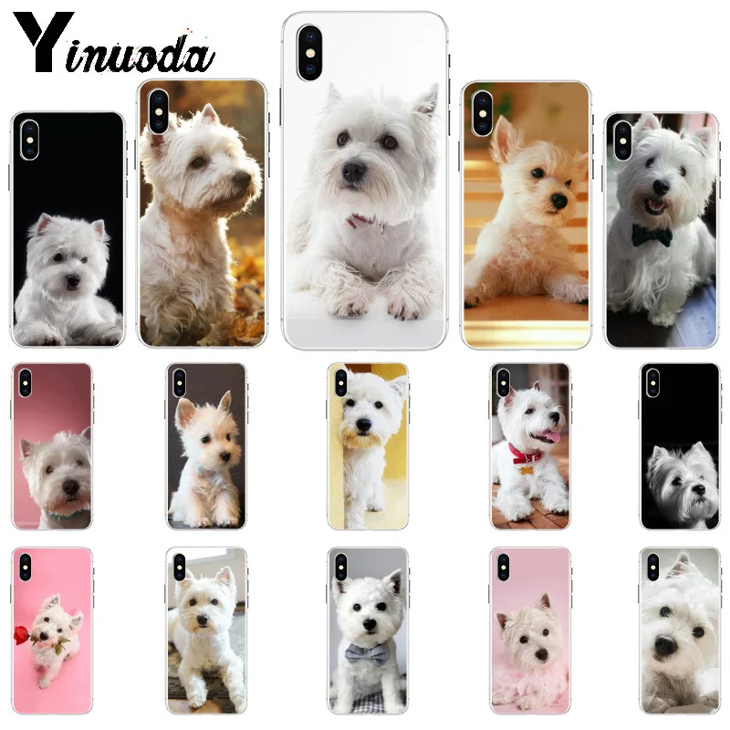 Чехол для телефона Yinuoda Westie Terrier iPhone 8 7 6 6S Plus X XS MAX 5 5S SE XR 11 11pro 11promax | Мобильные
