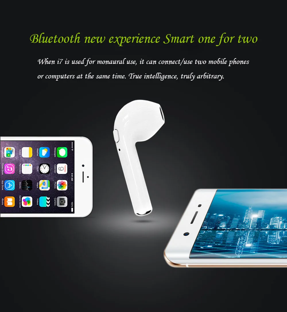 I7s TWS Мини Bluetooth Беспроводные наушники с зарядным устройством спортивные гарнитуры Android Audifonos для всех смартфонов