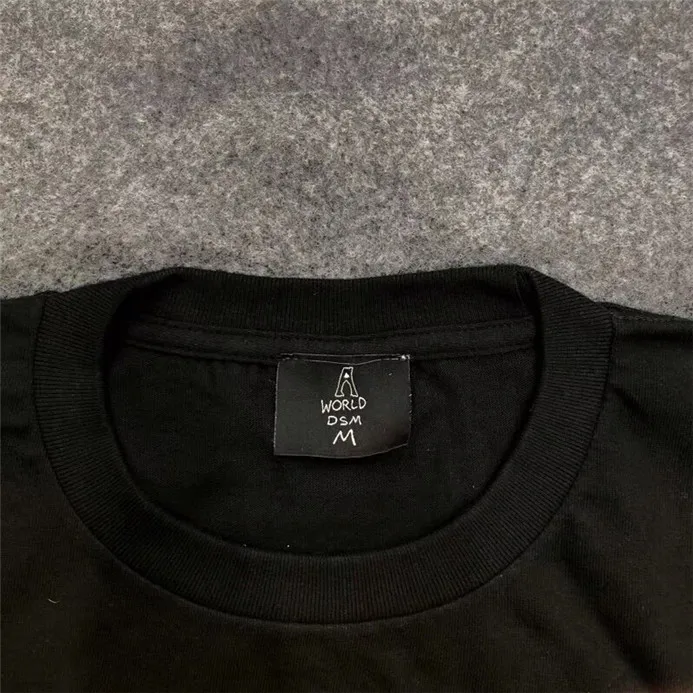 CPFM футболка Smile Face W. W. C. D. Логотип ручная роспись граффити принт Kanye West ASTROWORLD Трэвиса Скотта футболки мужские свободные футболки