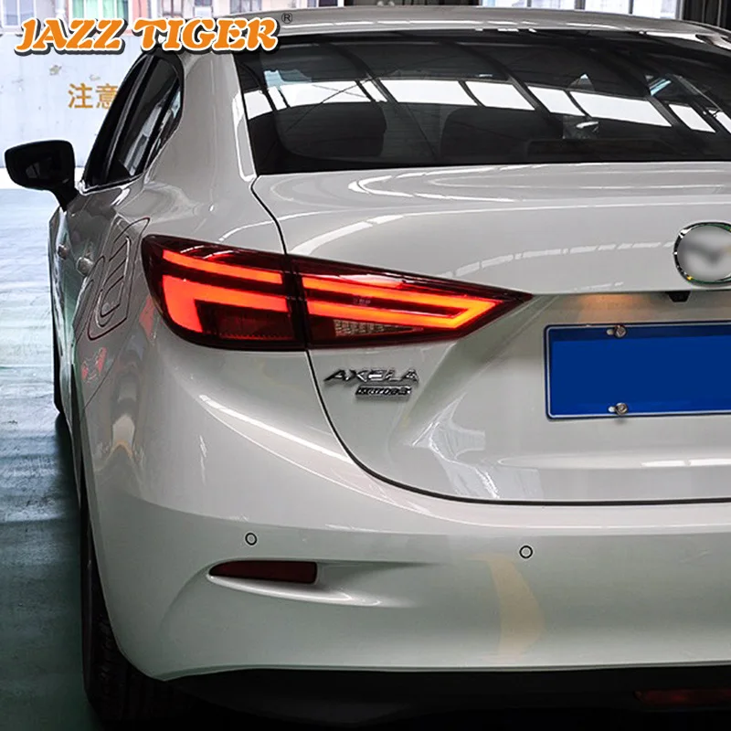 Автомобильный Стайлинг светодиодсветодиодный задние фонари в сборе для Mazda 3 2014 ~
