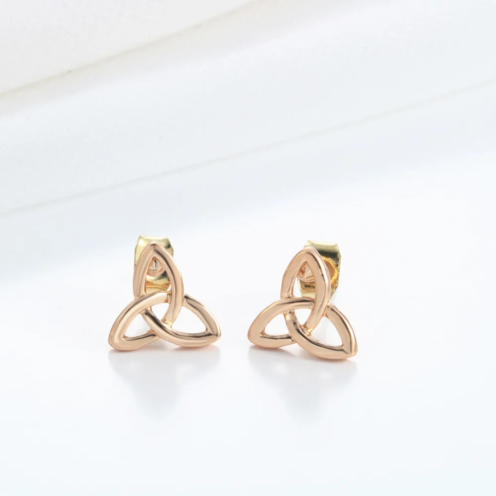 Модные ювелирные изделия Kinitial с бантиком витые серьги гвоздики для женщин