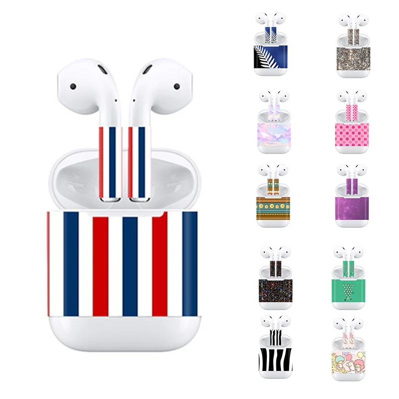 Новый индивидуальный дизайн для Apple AirPods Защитная Наклейка всего тела 3 м