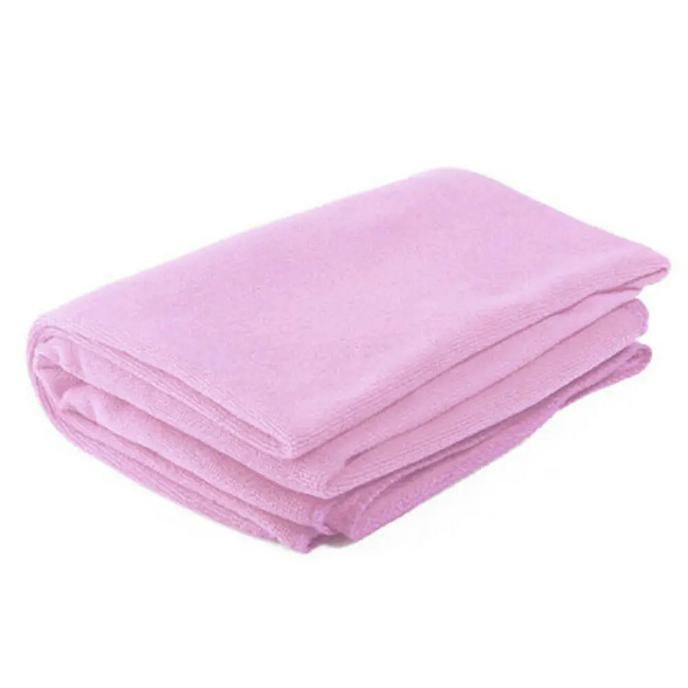 Light Pink 70x140 см хлопковое однотонное банное полотенце пляжное полотенце для взрослых быстросохнущее мягкое 11 цветов толстое высокоабсорбирующее антибактериальное полотенце - Цвет: Light Pink