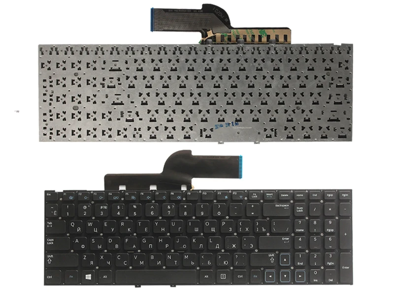 Для samsung NP NP300 NP300E5A NP305E5A NP300V5A NP305V5A 300E5X RU русская клавиатура для ноутбука без рамки