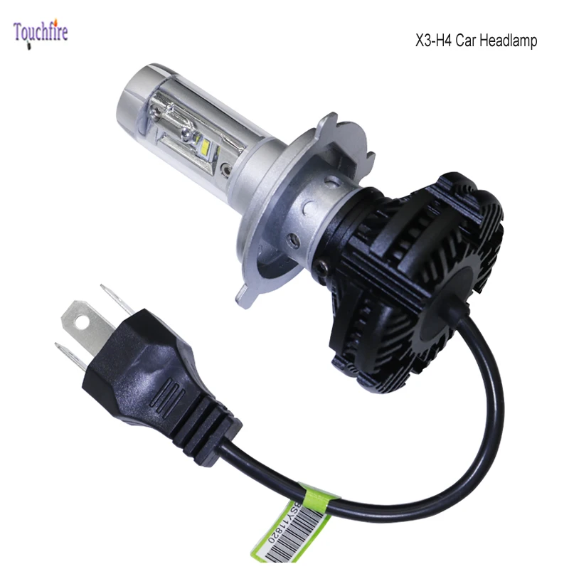 2 шт. X3H1 H3 H4 H7 H8/H11 H13 H16 9004 9005 9006 9007 зэс DC12V 6000 K(подол короче спереди и длиннее сзади) Луч Авто противотуманных фар супер яркие светодиодные лампы для автомобильных фар