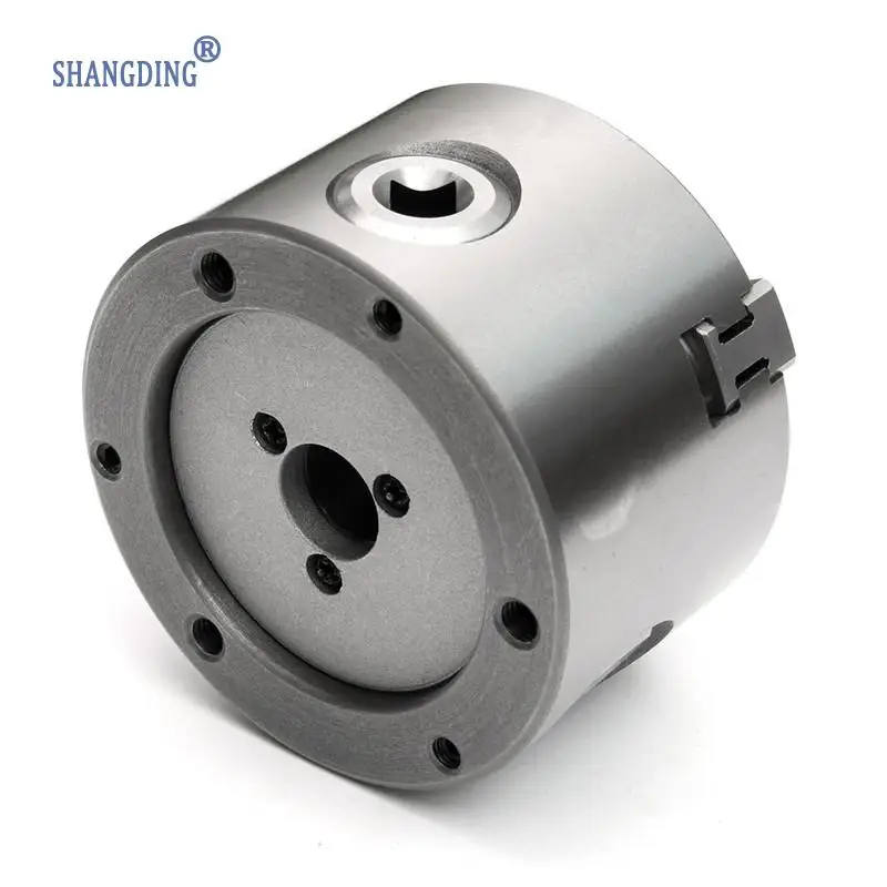 Самоцентрирующийся токарный патрон с 3 челюстями для закаленной стали 80 мм