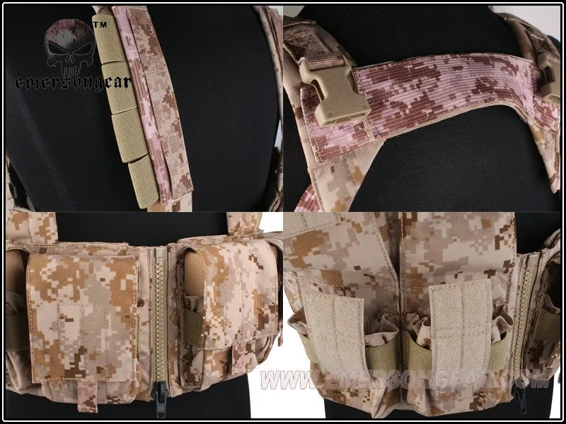 EMERSON Шестерни LBT1961K Style7.62 Тактический нагрудный MC500D военное снаряжение Мультикам EM2978 AOR1 AOR2
