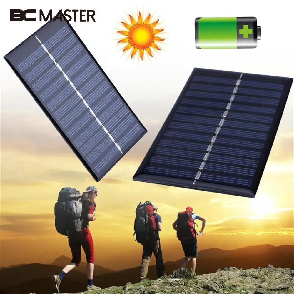 Модуль солнечной системы BCMaster Mini 6 в 1 Вт DIY для аккумуляторов игрушек зарядных