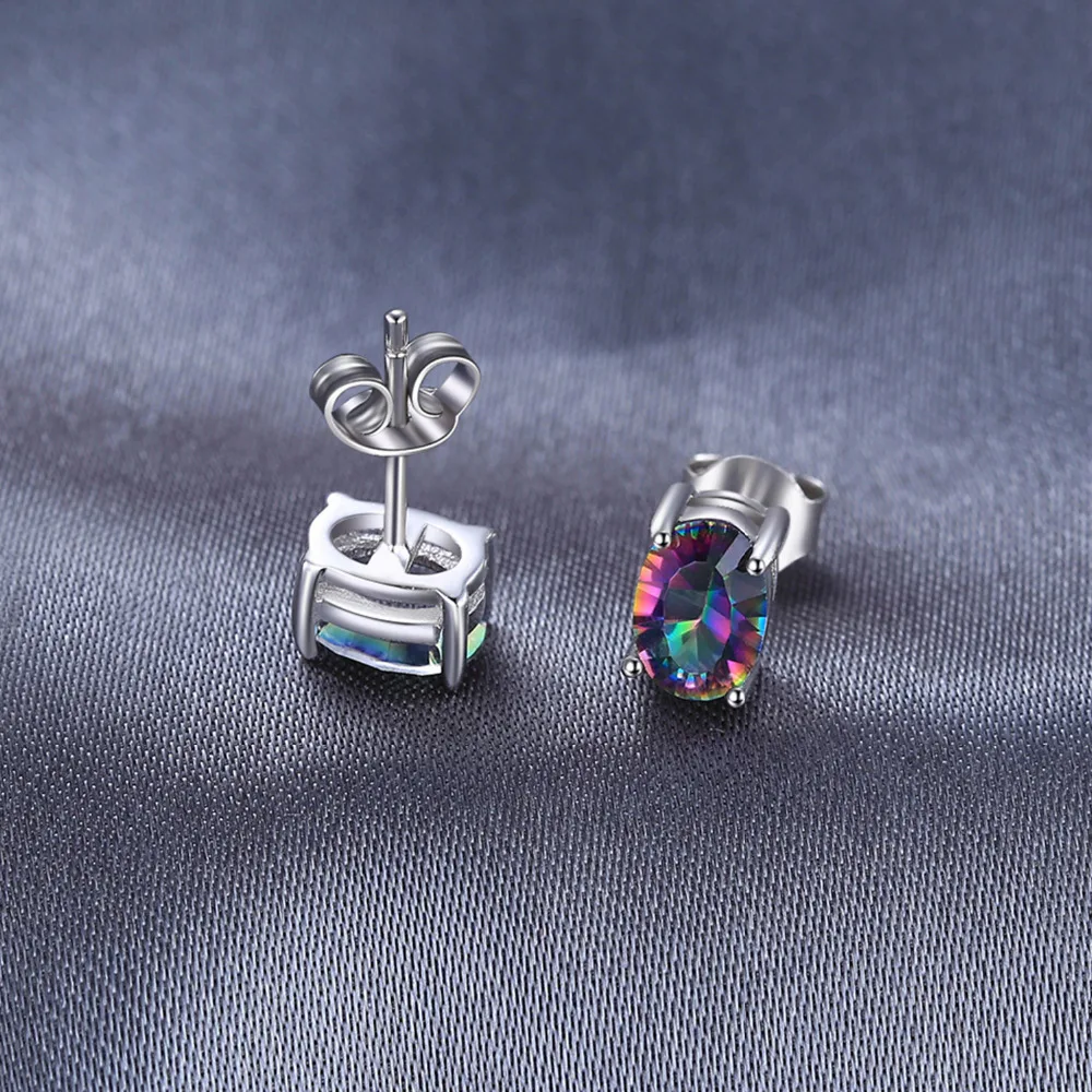2016 новинка оптовая продажа 1.5ct Для женщин модные из натуральной своих Радуга