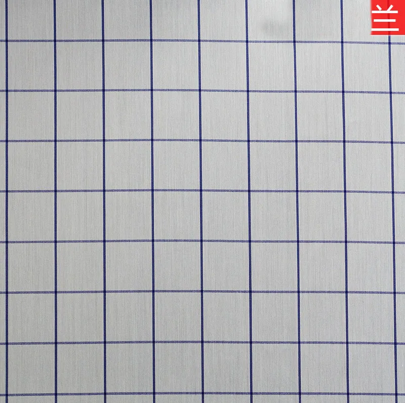 Новая клетчатая рубашка из хлопка и нейлона, шотландский клетчатый материал - Цвет: 3
