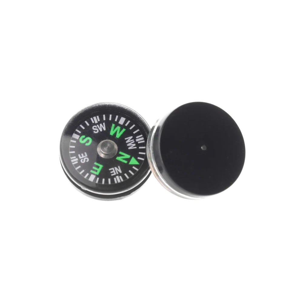 10 PCs Portable Mini Camping Hiking North Navigation Handheld Accurate Compass Survival Compasses Button Design Practical Guider | Спорт и