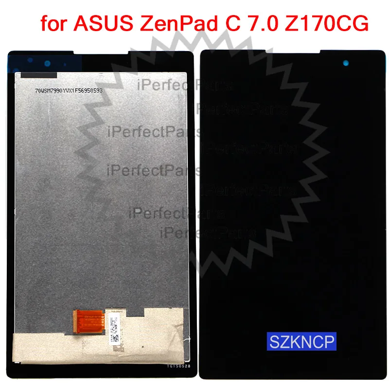 ЖК-дисплей 7 ''для Asus ZenPad C 7.0 Z170 Z170CG Z170MG сенсорный экран с цифровым