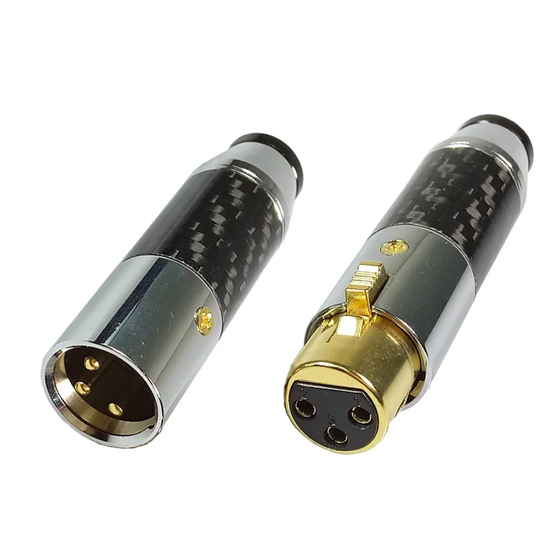 1 Набор 3 контактный разъем XLR класса люкс в переменного тока полюсный штепсельная