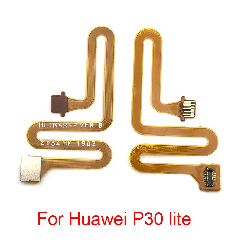 Кнопка возврата домой разъем датчика отпечатка пальца гибкий кабель для Huawei P20 Pro