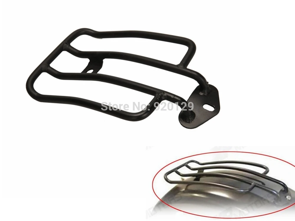 

Черные детали для мотоцикла, стальной кронштейн для багажа, задний Кранец, короткая стойка для Harley Sportster XL 2004-Up